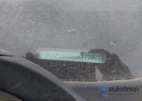 2019 Dodge Journey Crossroad Awd из США, поврежденный, VIN 3C4PDDGG6KT739022